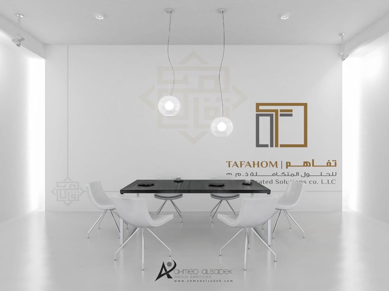 تصميم هوية شركة تفاهم للحلول المتكاملة في دبي الامارات 6