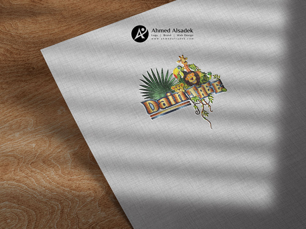 تصميم شعار شركة dain tree في ابوظبي 