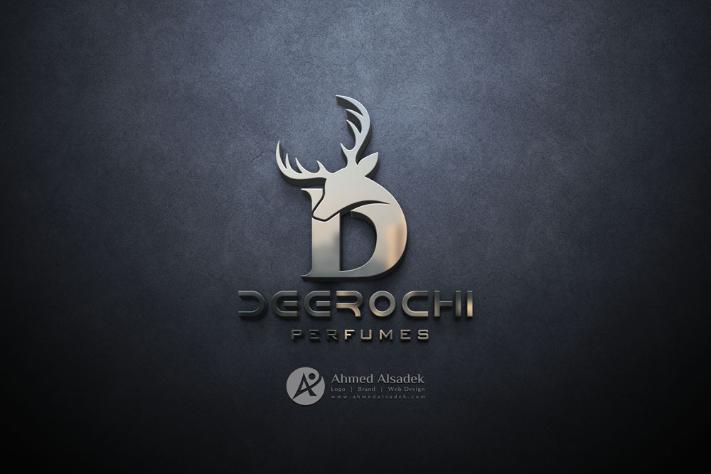 تصميم شعار ديروتشي للعطور في الشارقة الامارات 3