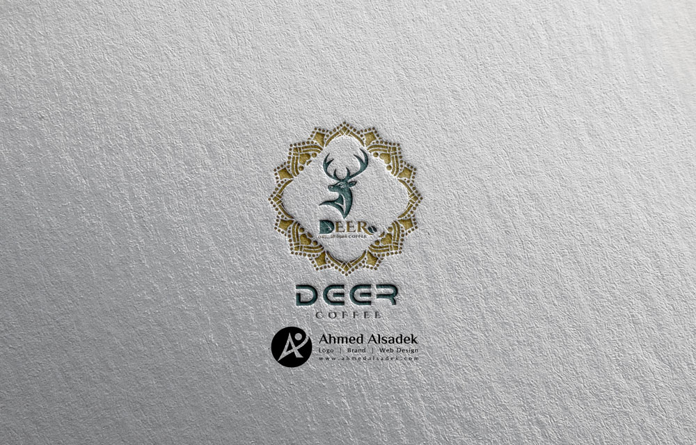 تصميم شعار كافيه Deer في جدة السعودية 5