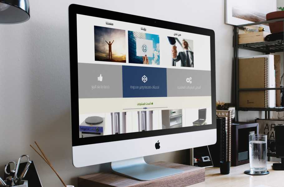 تصميم موقع الكتروني لشركة نانو فود ماشين للتجهيزات الفندقية 8