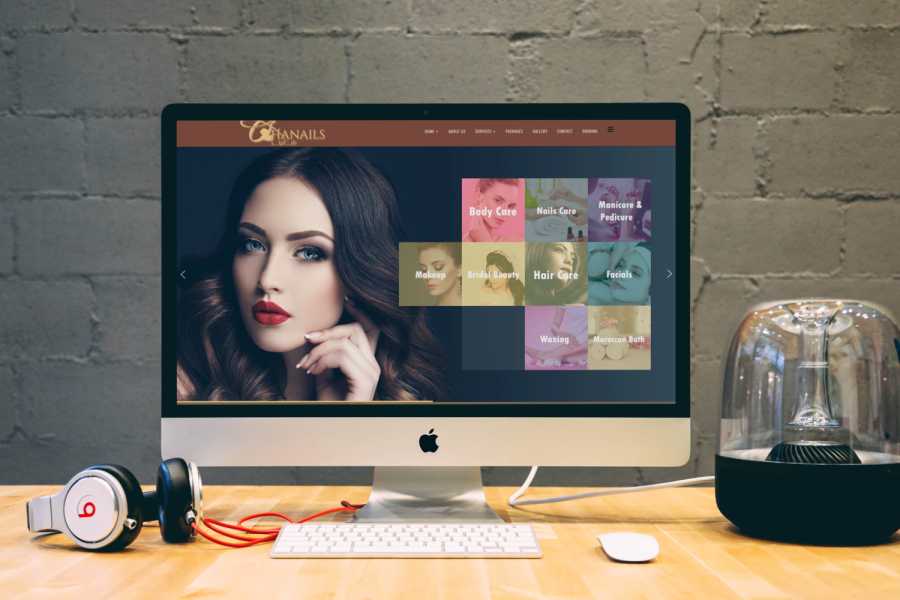 تصميم موقع الكتروني لصالون تجميل شانيلز 9