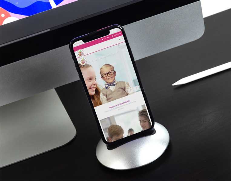 تصميم موقع (ABA CENTER) في أبوظبي 11