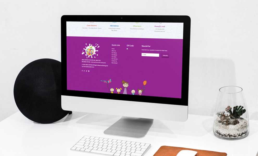 تصميم موقع (ABA CENTER) في أبوظبي 19