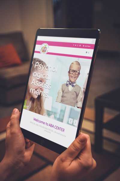 تصميم موقع (ABA CENTER) في أبوظبي 6