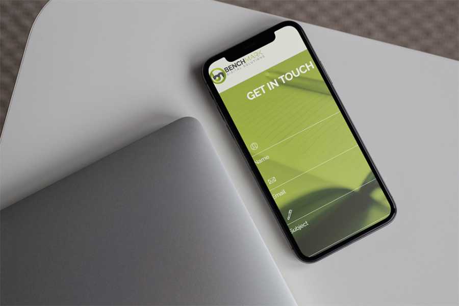 تصميم موقع الكتروني لشركة بينشمارك في الإمارات أبوظبي 1