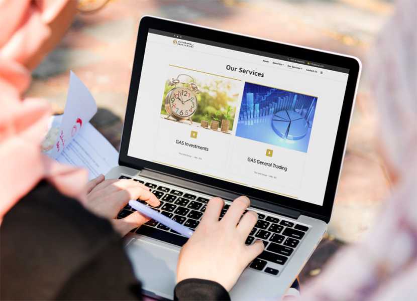 تصميم موقع الكتروني لشركة فايف ستازر للاستشارات الإدارية في الإمارات أبوظبي 2