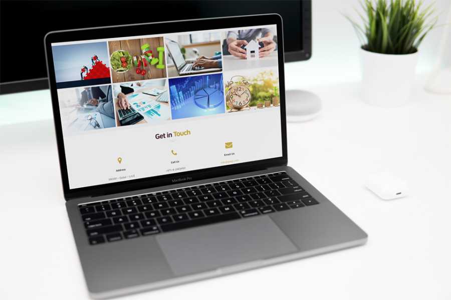 تصميم موقع الكتروني لشركة جي أيه أس للأستثمار 9