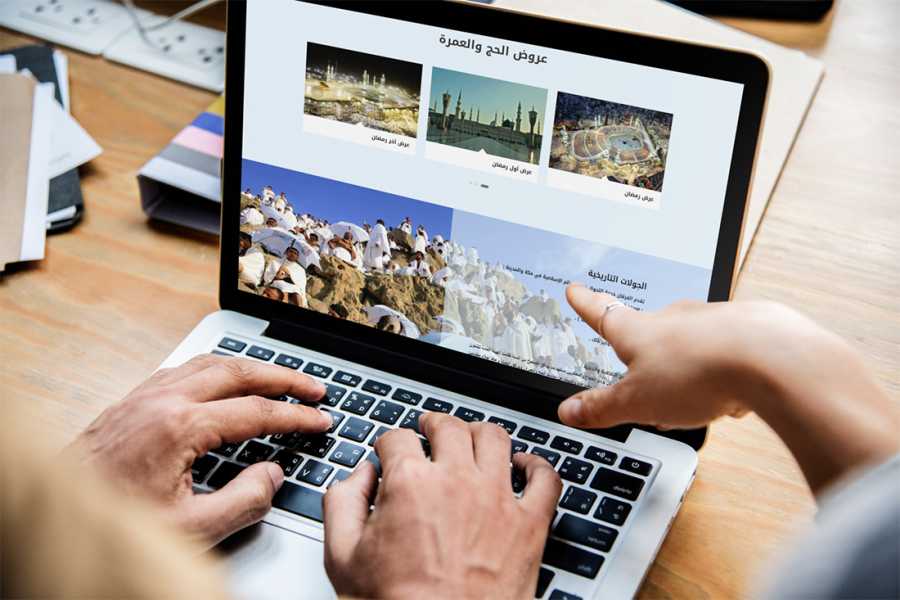 تصميم موقع الكتروني لشركة الفرقان للحج والعمرة في الإمارات أبوظبي 14