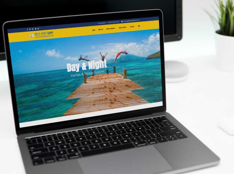 تصميم موقع الكتروني لشركة تأجير يخوت وقوارب داي أند نايت دبي الإماراتية 10