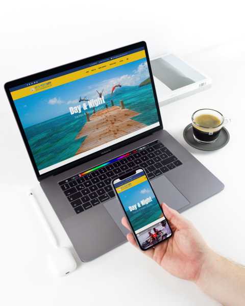 تصميم موقع الكتروني لشركة تأجير يخوت وقوارب داي أند نايت دبي الإماراتية 12