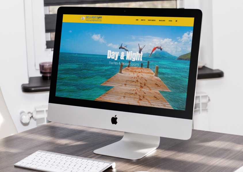 تصميم موقع الكتروني لشركة تأجير يخوت وقوارب داي أند نايت دبي الإماراتية 16