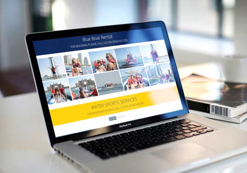 تصميم موقع الكتروني لشركة تأجير يخوت وقوارب داي أند نايت دبي الإماراتية 17