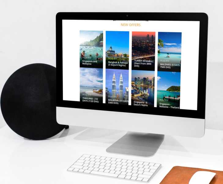 تصميم موقع الكتروني لشركة الفرقان للسفر والسياحة في الإمارات أبوظبي 10