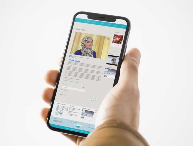 تصميم موقع الكتروني لصالون تجميل بوليش صالون في الإمارات أبوظبي 8